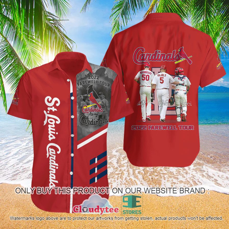 St Louis Cardinal 2022 Farewell Tour Hawaiian Shirt