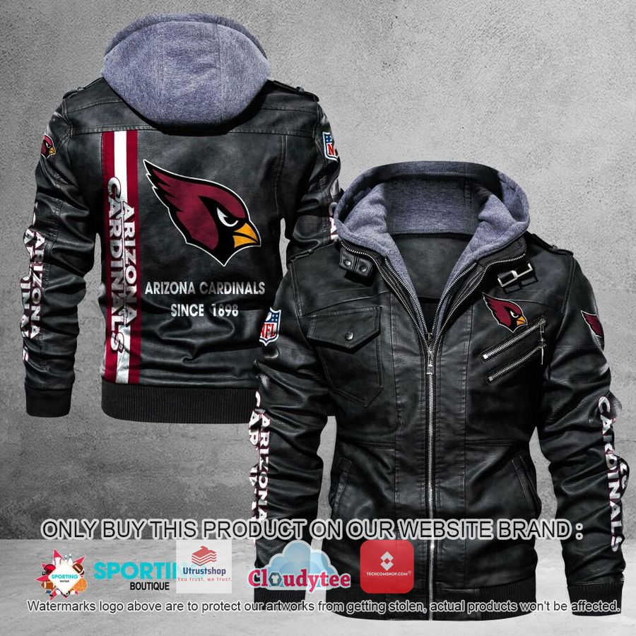 arizona cardinals since 1898 nfl leather jacket 1 82426