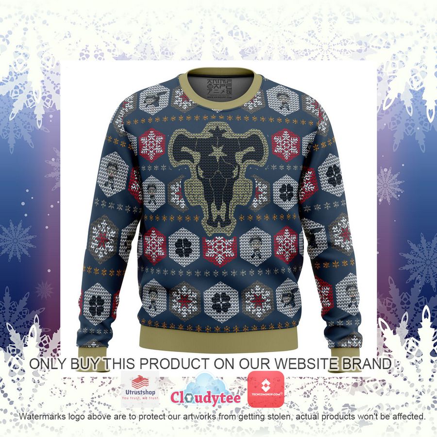 asta black clover ugly christmas sweater 1 54576