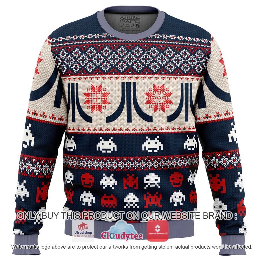 atari classic ugly christmas sweater 2 41015