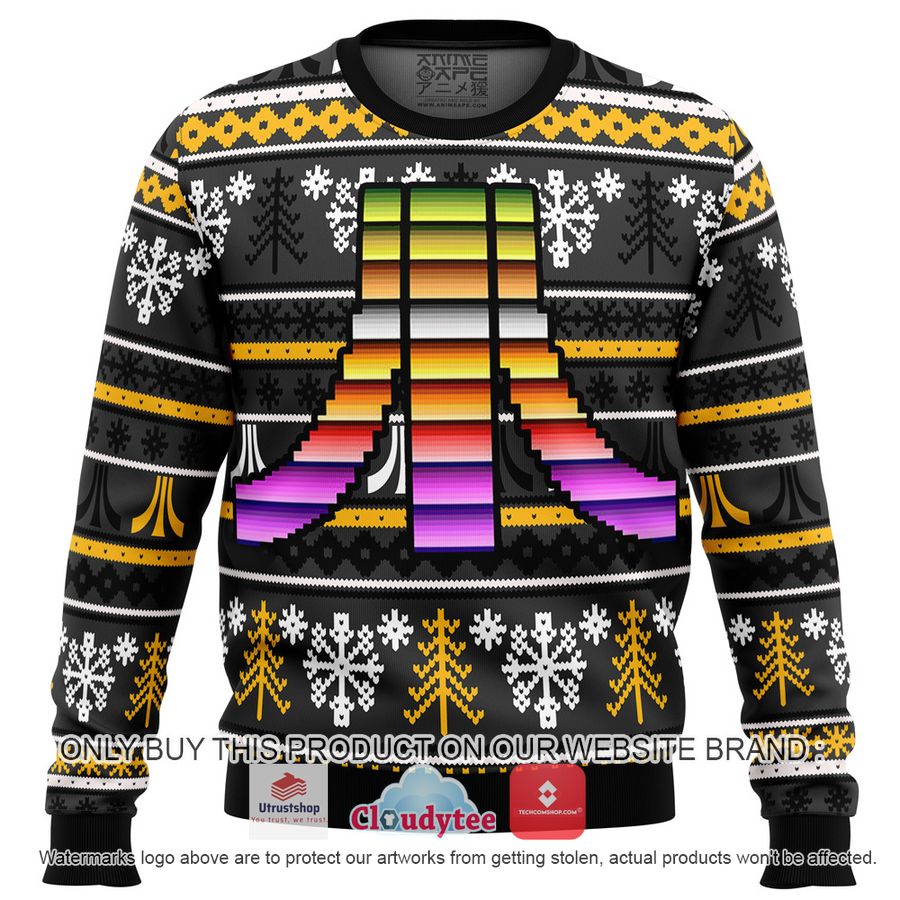 atari ugly christmas sweater 2 7313