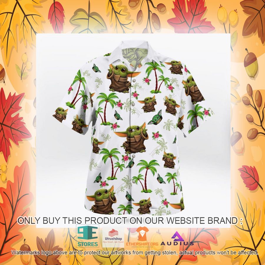 baby yoda tropical pattern hawaii shirt shorts 19 31979