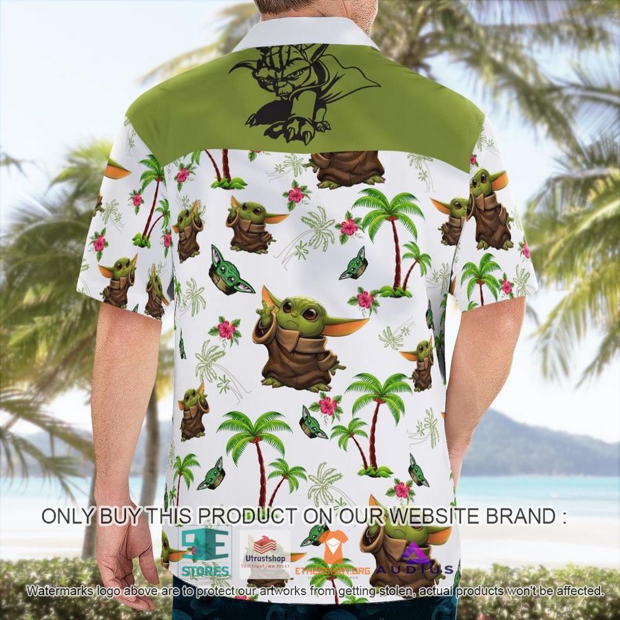 baby yoda tropical pattern hawaii shirt shorts 3 87463