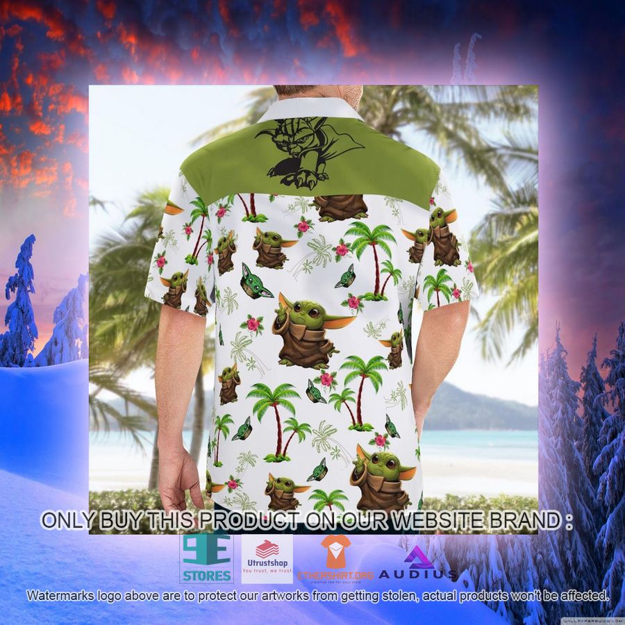baby yoda tropical pattern hawaii shirt shorts 9 78975