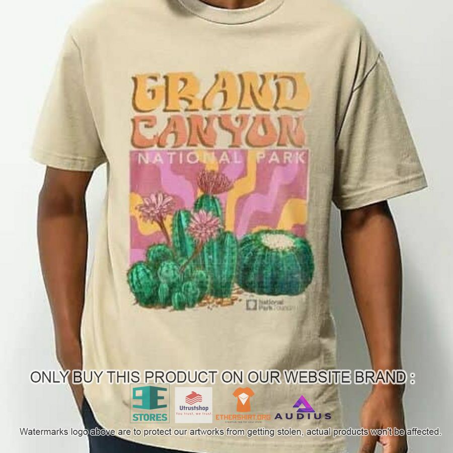 bad bunny grand canyon national parks psychedelic cacti 3d shirt 1 95477