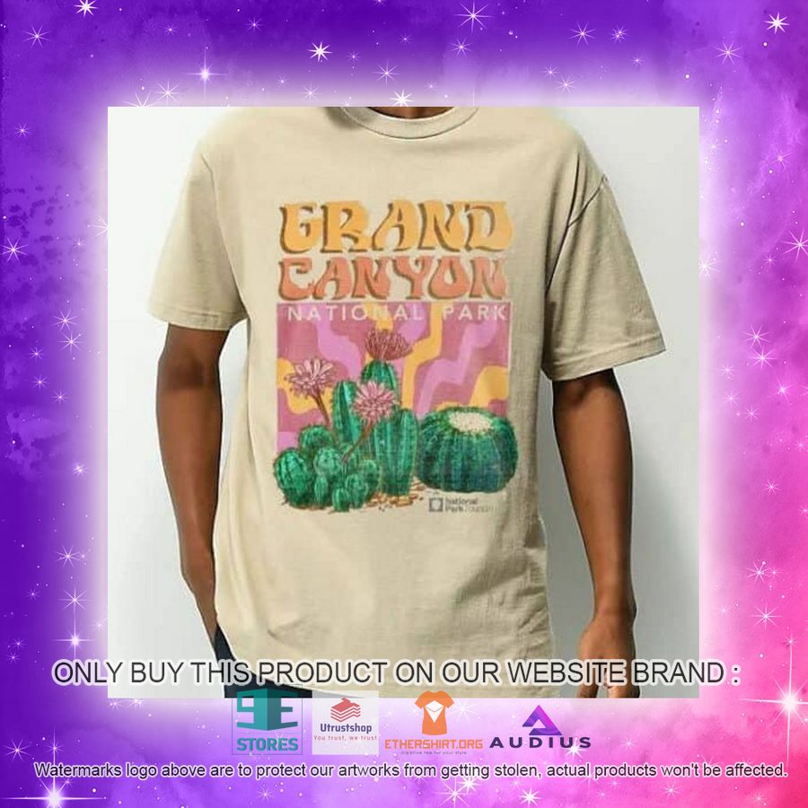 bad bunny grand canyon national parks psychedelic cacti 3d shirt 2 68127