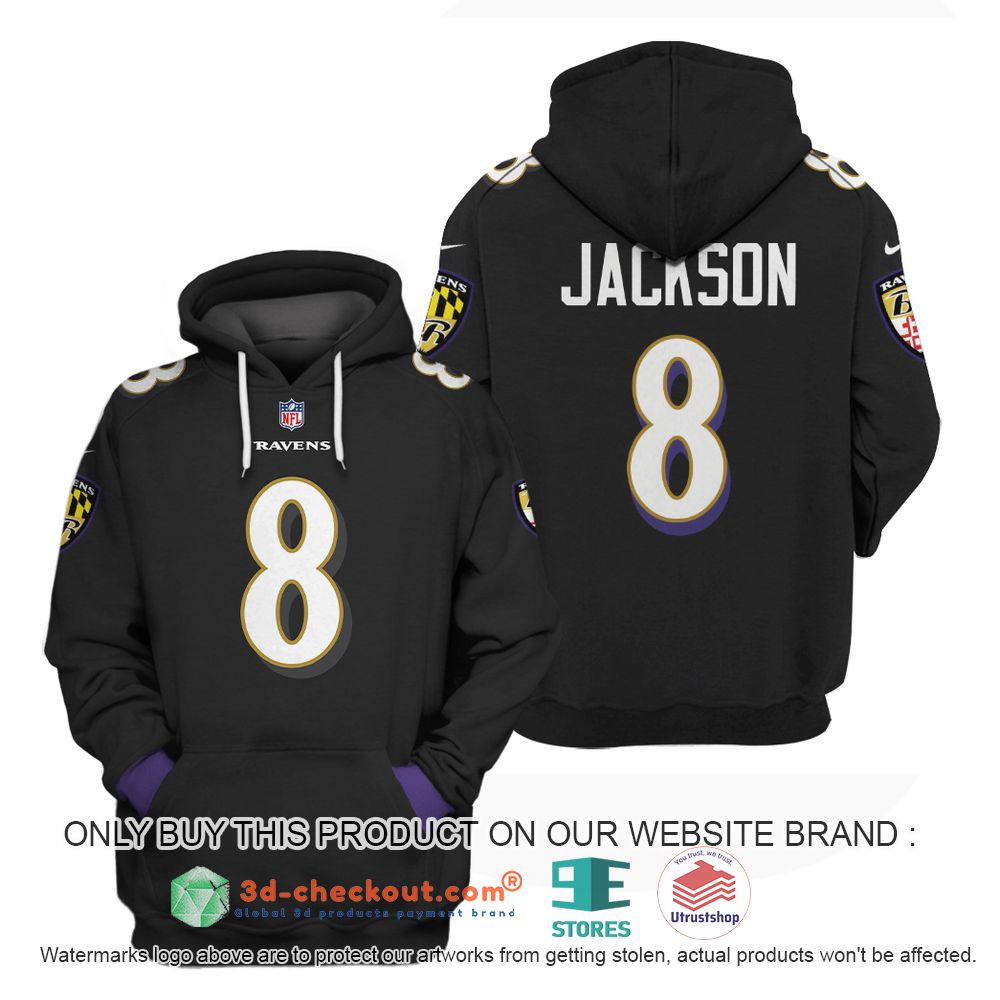 baltimore ravens nfl lamar jackson 3d shirt hoodie 1 92848