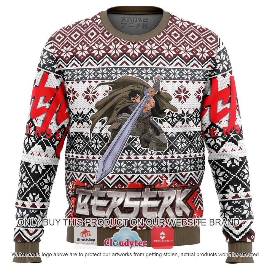 berserk guts ugly christmas sweater 2 85671