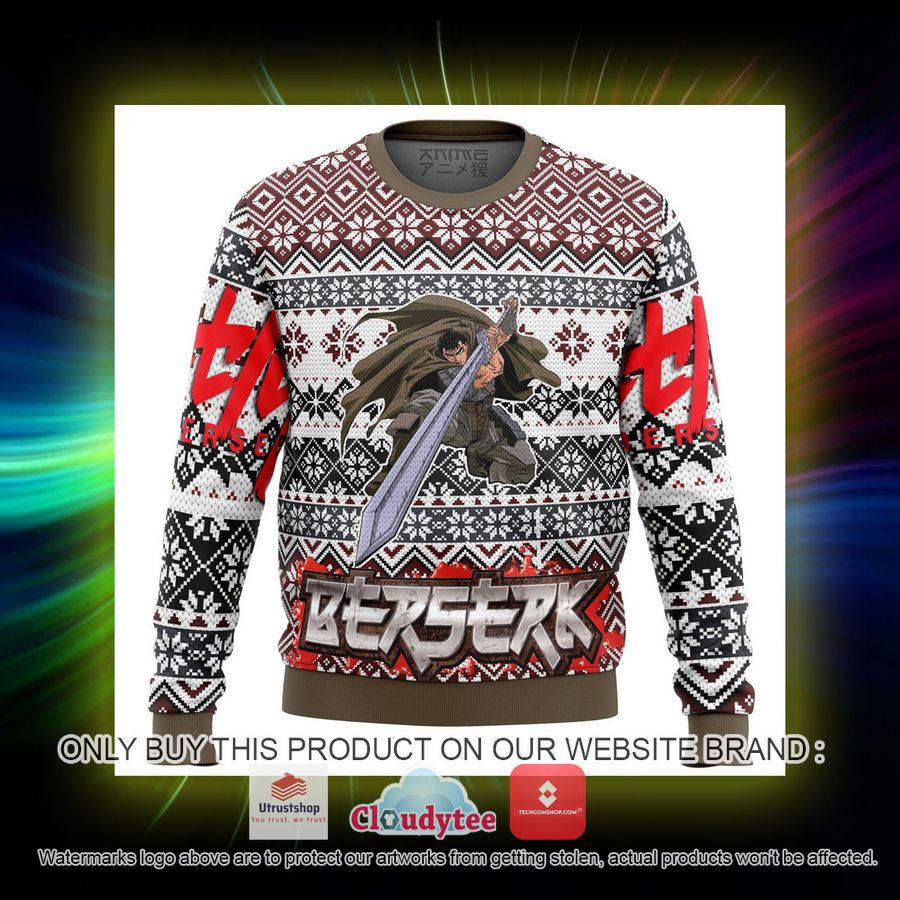berserk guts ugly christmas sweater 3 43687