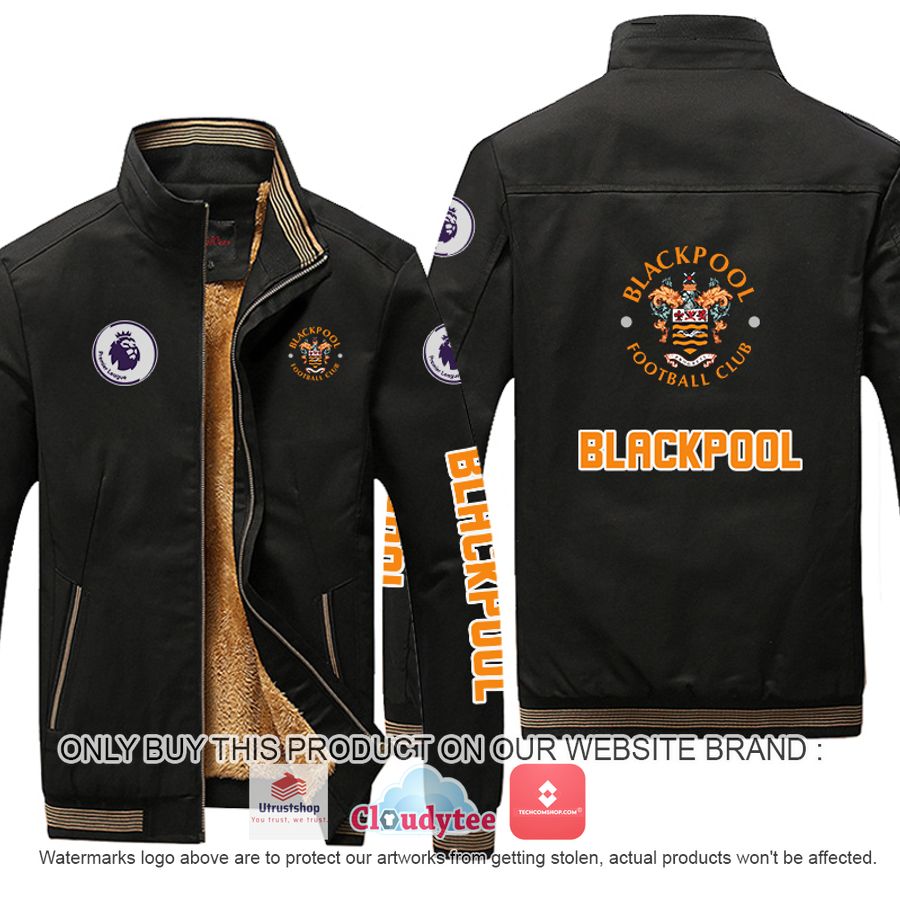 blackpool premier league moutainskin leather jacket 2 86850