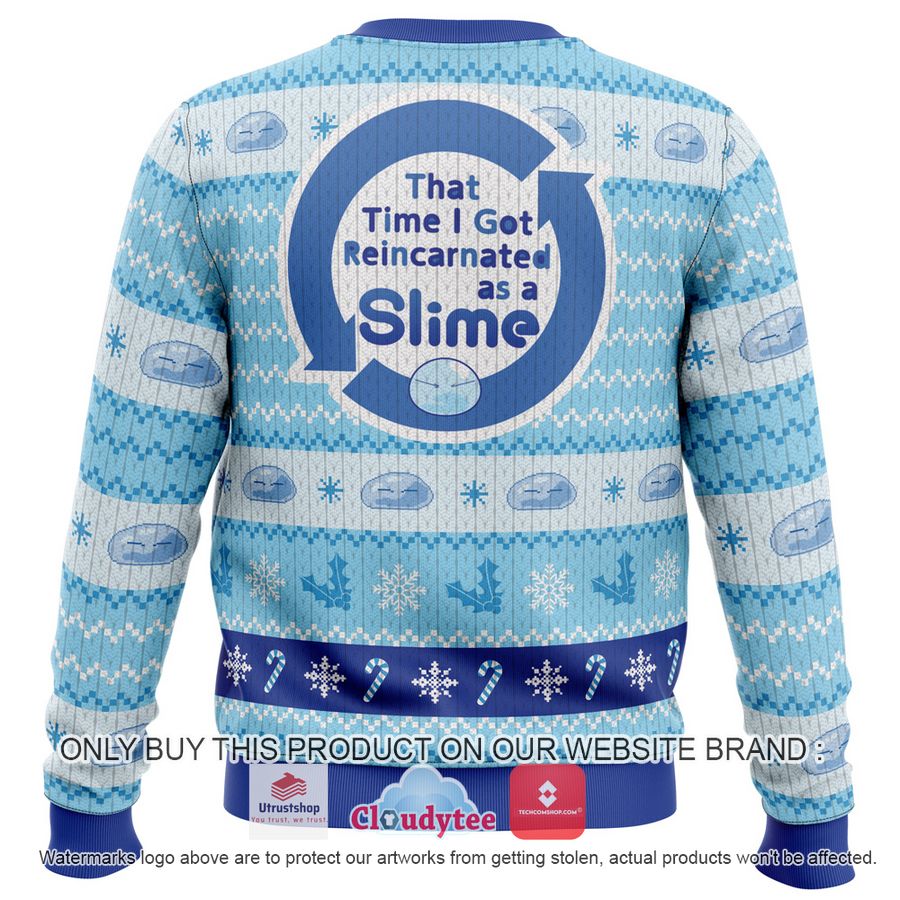 blue christmas that time i got reincarnated as a slime christmas sweater 10 71777