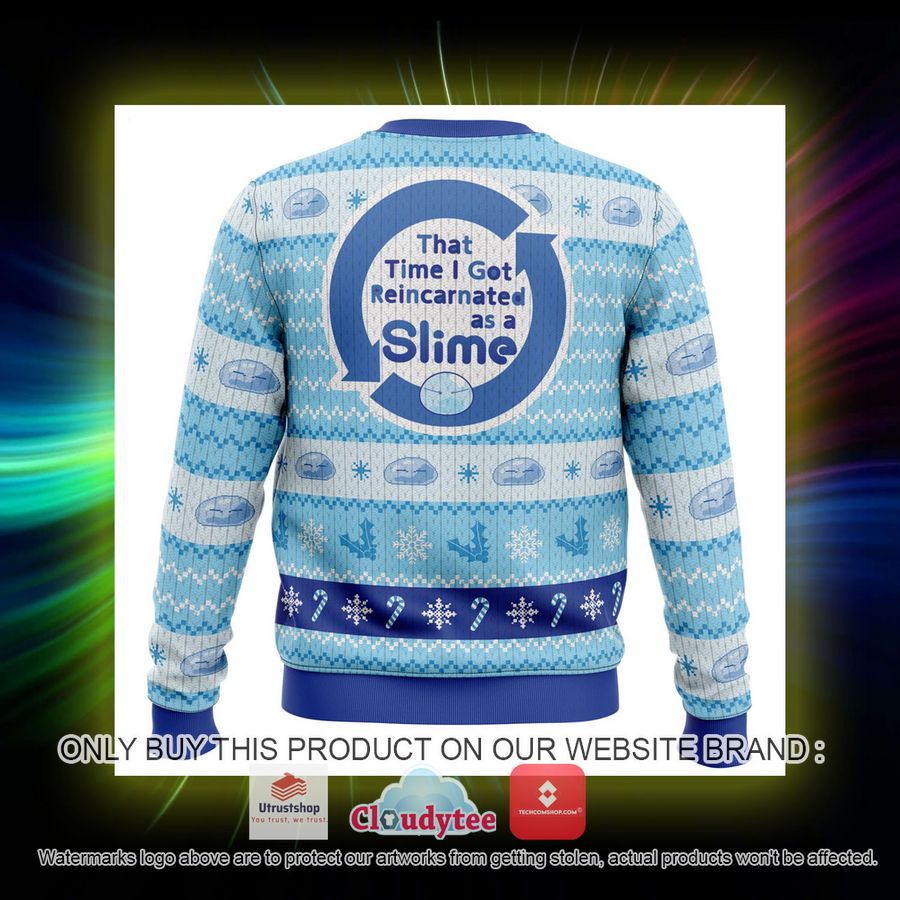 blue christmas that time i got reincarnated as a slime christmas sweater 15 77876
