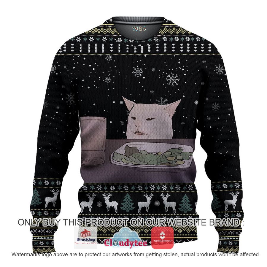 cat meme christmas all over printed shirt hoodie 1 91166