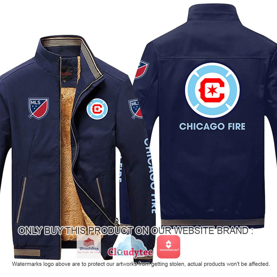 chicago fire mls moutainskin leather jacket 3 18126