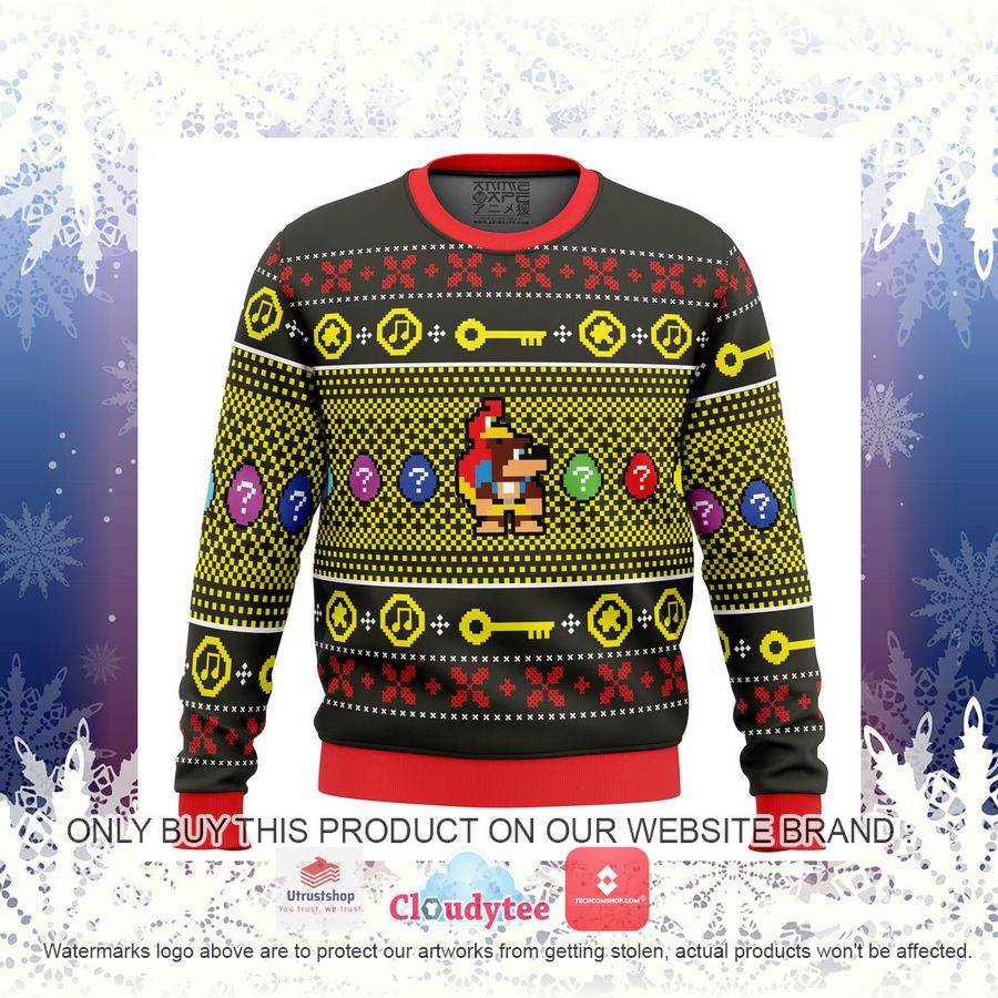 christmas bubble bobble ugly christmas sweater 1 21536
