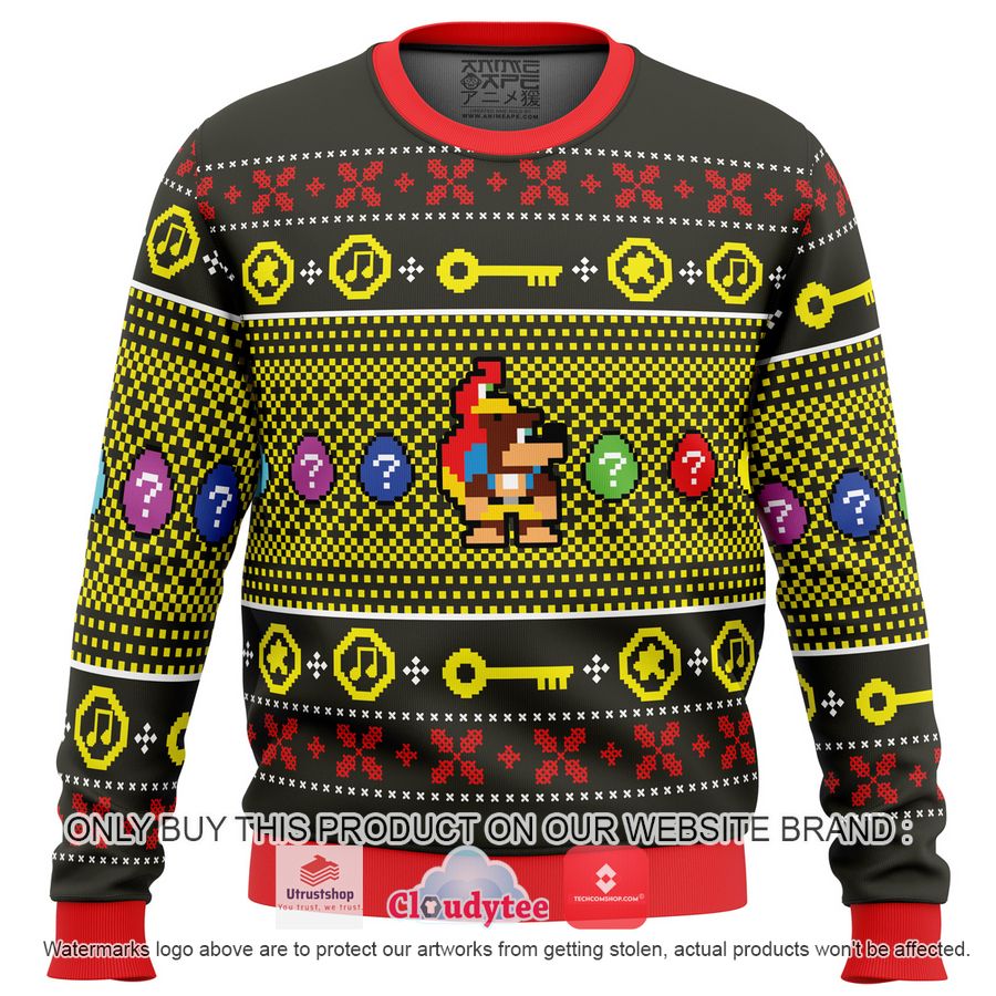 christmas bubble bobble ugly christmas sweater 2 47887