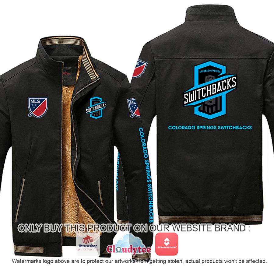 colorado springs switchbacks mls moutainskin leather jacket 4 10705