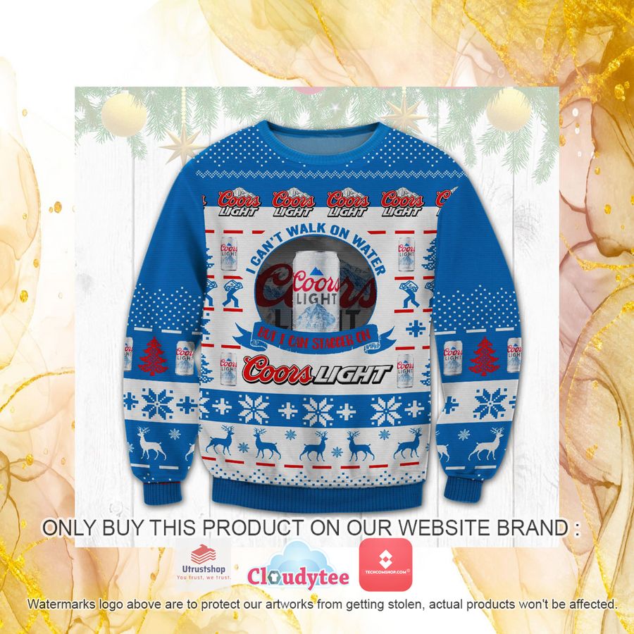 coors light stagger on ugly sweater 1 34408