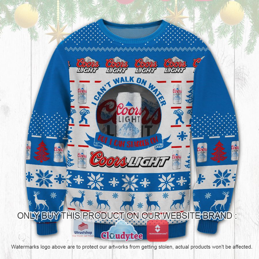 coors light stagger on ugly sweater 2 94422