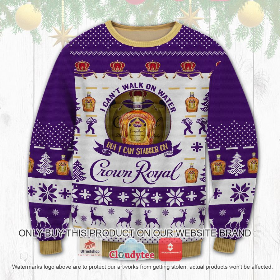 crown royal stagger on ugly sweater 2 97388