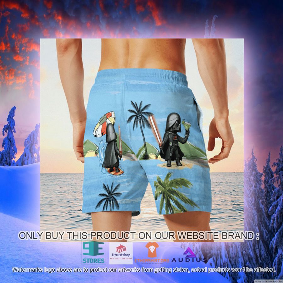 darth vader summer time hawaii shirt shorts 12 53886