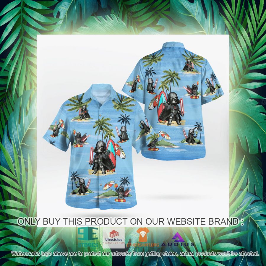 darth vader summer time hawaii shirt shorts 14 85973
