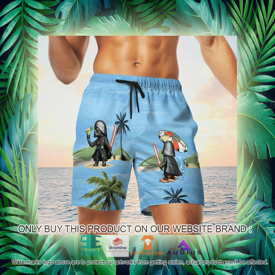darth vader summer time hawaii shirt shorts 17 92004