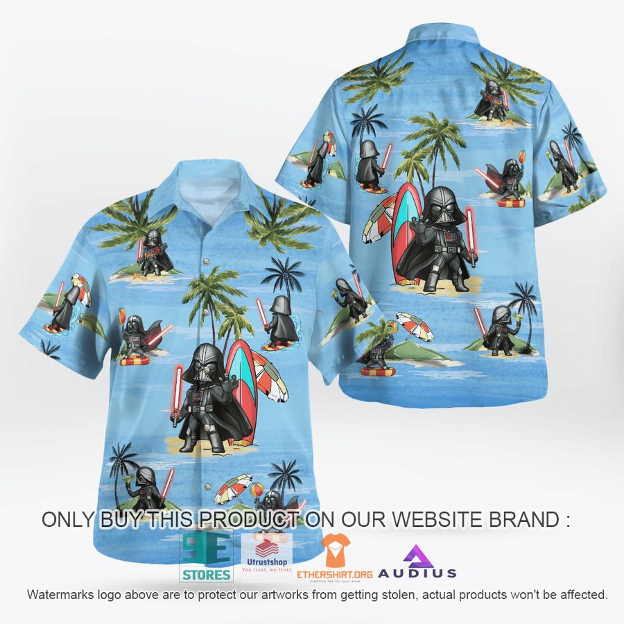 darth vader summer time hawaii shirt shorts 2 61862