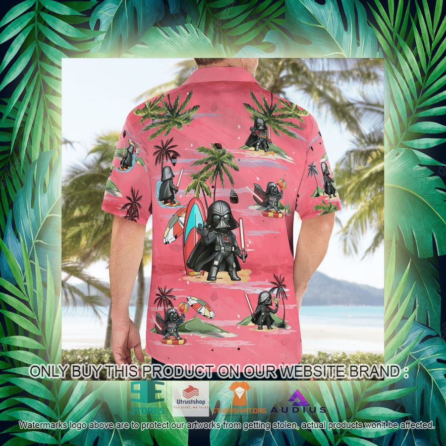 darth vader summer time pink hawaii shirt shorts 15 22596
