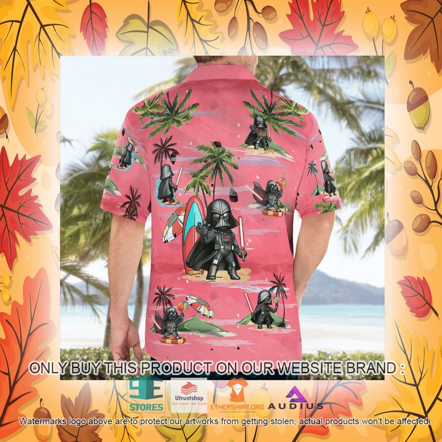 darth vader summer time pink hawaii shirt shorts 21 57406