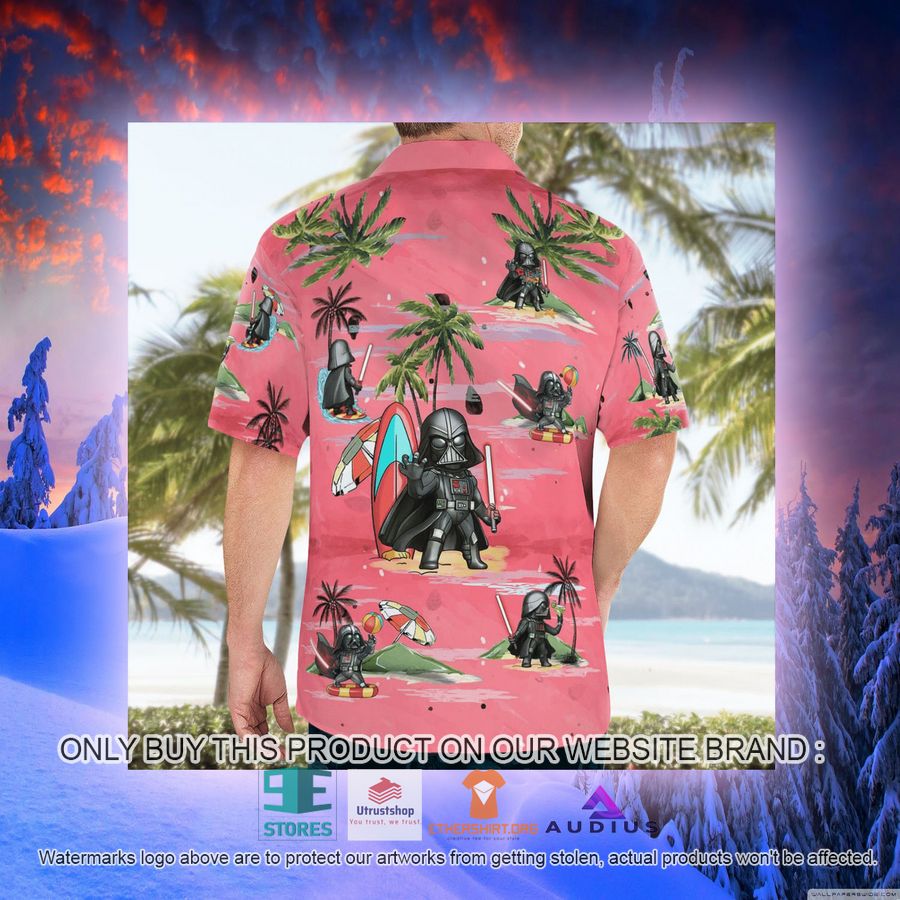 darth vader summer time pink hawaii shirt shorts 9 22295