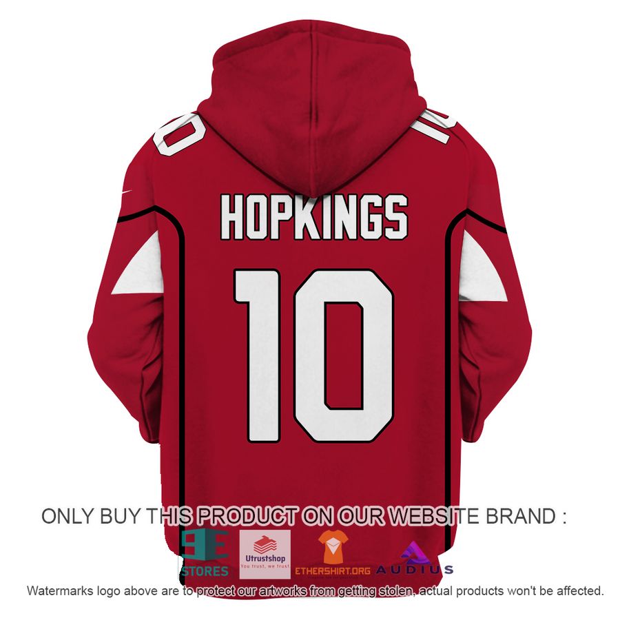 deandre hopkins 10 arizona cardinals red hoodie shirt 4 71338