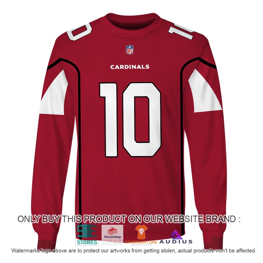 deandre hopkins 10 arizona cardinals red hoodie shirt 5 61659