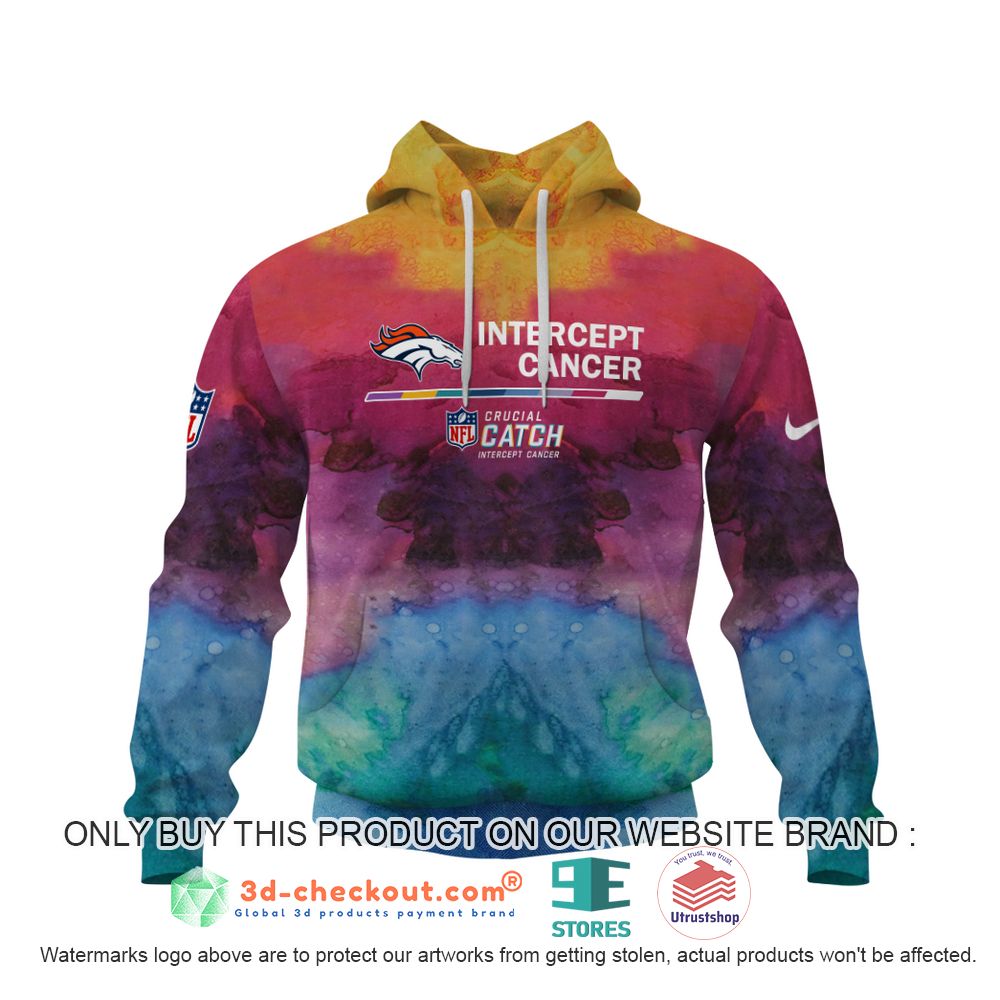 denver broncos intercept cancer nfl personalized 3d shirt hoodie 1 27448