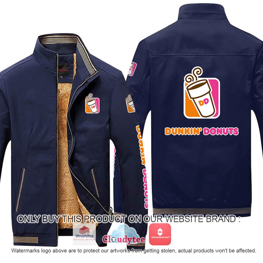 dunkin donuts moutainskin leather jacket 3 92320