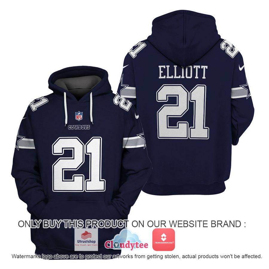 elliot 21 dallas cowboys nfl hoodie shirt 1 9416