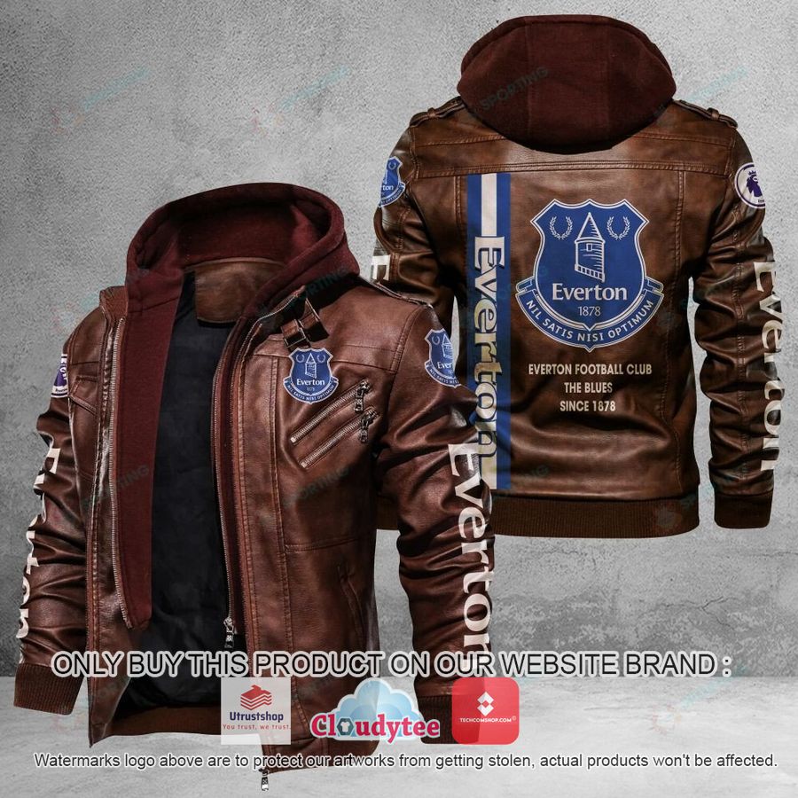 everton f c premieleague leather jacket 2 59561