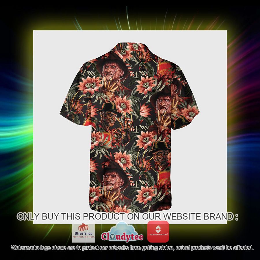 freddy krueger flowers hawaiian shirt 5 9264