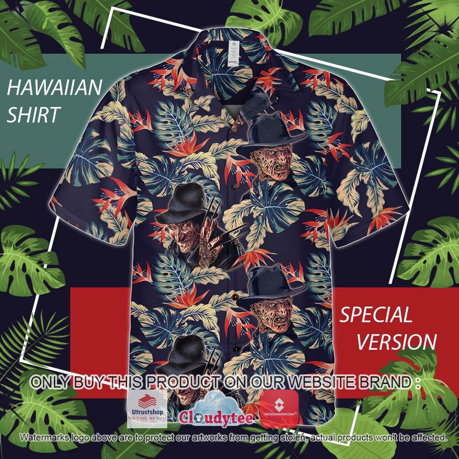 freddy krueger tropical hawaiian shirt 1 10406