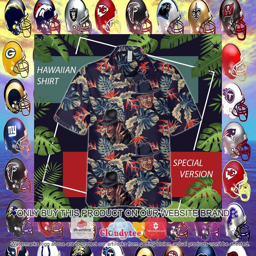 freddy krueger tropical hawaiian shirt 10 9834