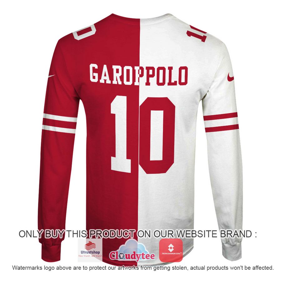 garoppolo 10 san francisco 49ers nfl hoodie shirt 4 95451