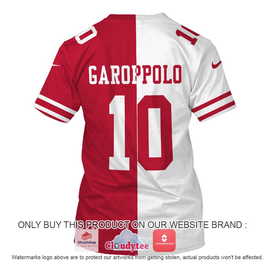 garoppolo 10 san francisco 49ers nfl hoodie shirt 6 73334