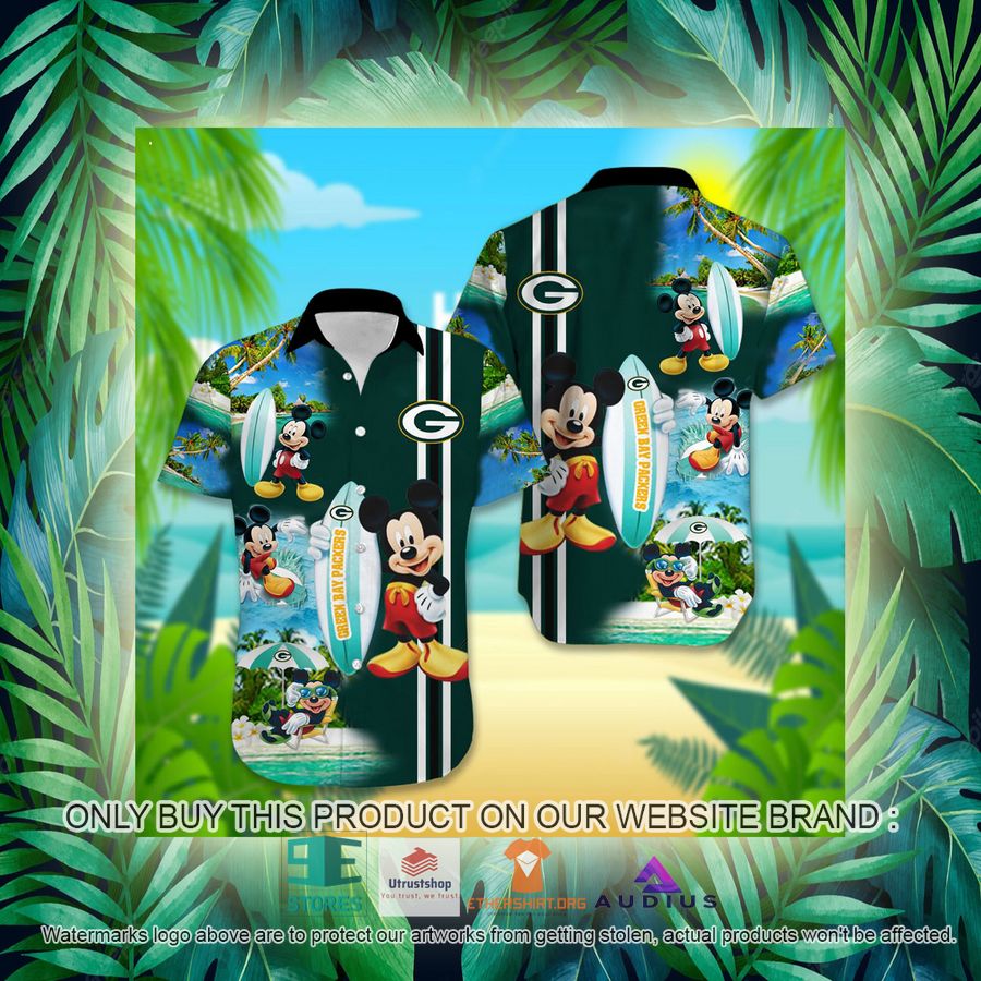 green bay packers mickey mouse surfboard hawaii shirt 3 52650