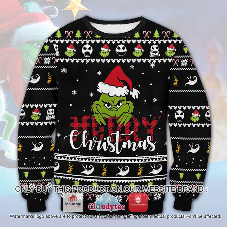 grinch ugly christmas sweater 2 42620