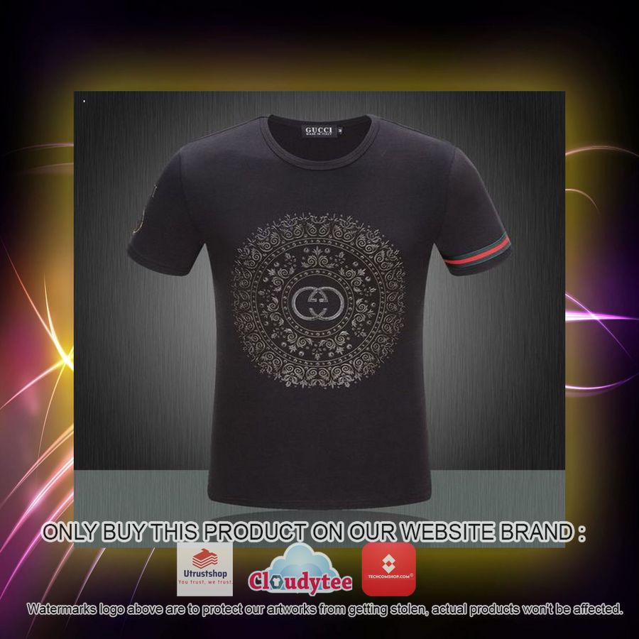 gucci circle brocade motifs black 3d over printed t shirt 2 33142
