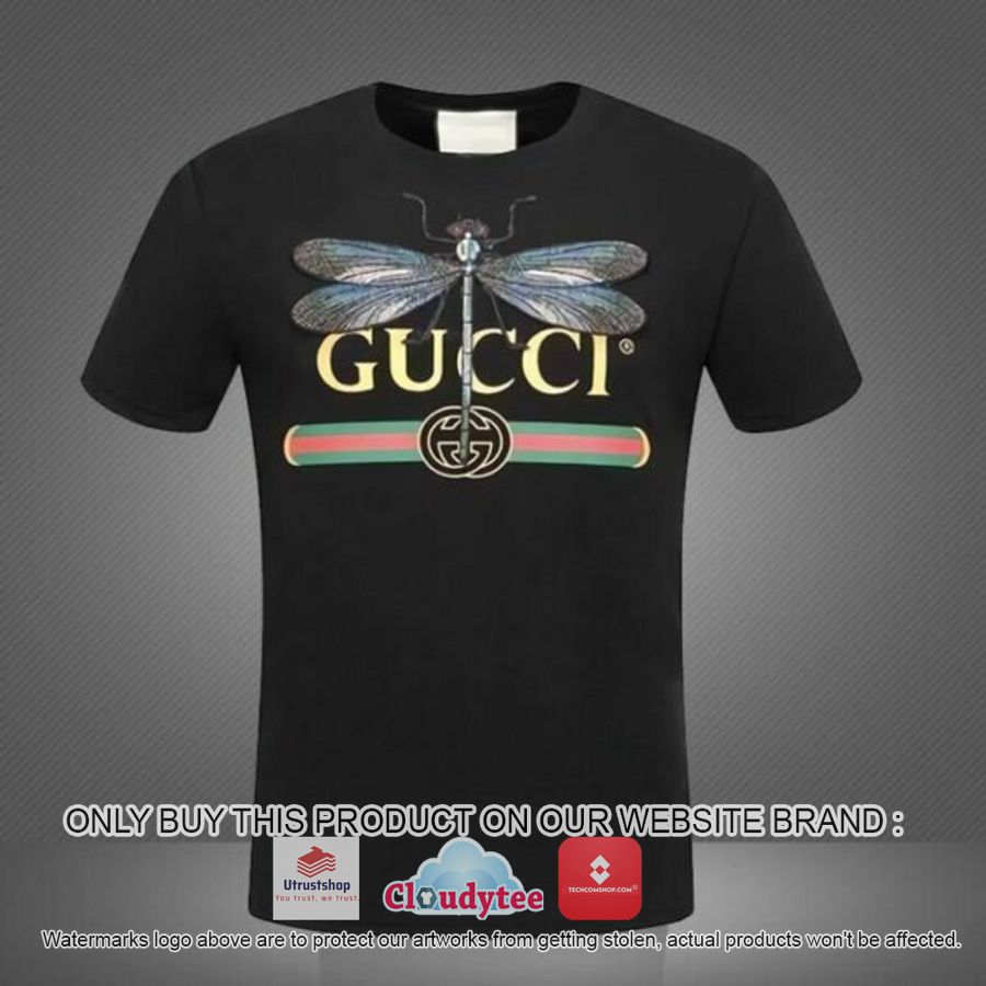 gucci dragonfly 3d over printed t shirt 1 53931