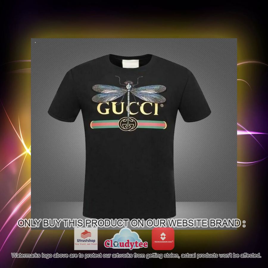 gucci dragonfly 3d over printed t shirt 2 97177