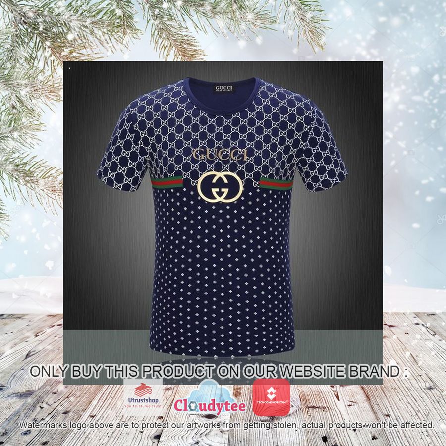 gucci navy star pattern 3d over printed t shirt 3 8194