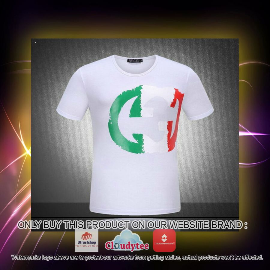 gucci red green white logo 3d over printed t shirt 2 89613