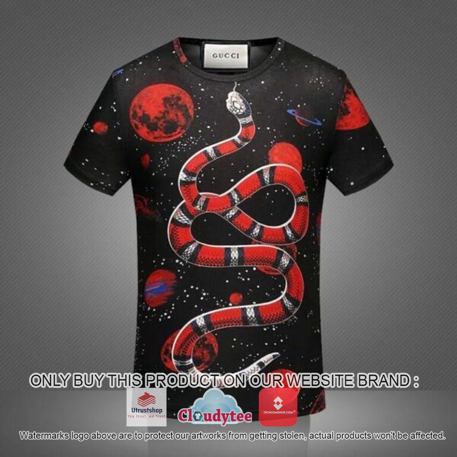 gucci red snake galaxy 3d over printed t shirt 1 53238